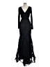 Xscape Black Cocktail Dress Size 8 - photo 2