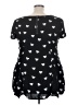 Torrid 100% Rayon Black Short Sleeve Blouse Size 3X Plus (3) - photo 2