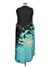 Unbranded Graphic Teal Cocktail Dress Size 3X - photo 2