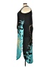 Unbranded Graphic Teal Cocktail Dress Size 3X - photo 5