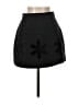 Mable 100% Nylon Solid Black Casual Skirt Size S - photo 1