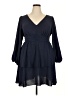 Assorted Brands 100% Polyester Blue Cocktail Dress Size 2X - photo 1