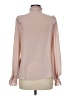 EDIT 100% Polyester Pink Long Sleeve Blouse Size 8 - photo 2