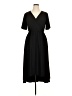 East Adeline Solid Black Casual Dress Size 1X - photo 1