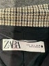 Zara Houndstooth Tan Blazer Size L - photo 6