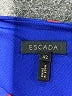 Escada Graphic Blue Cocktail Dress Size EU 42 / US 12 - photo 7