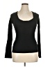 James Perse 100% Cotton Black Long Sleeve Top Size XL (4) - photo 1