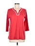 Appleseeds Red 3/4 Sleeve Top Size M (petite) - photo 1