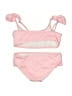 Billabong Solid Pink Two Piece Swimsuit Size 10 - photo 2