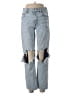 American Eagle Outfitters Color Block Blue Jeans Size 6 - photo 1