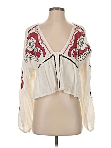 Free People 3/4 Sleeve Blouse (view 1)