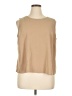Elementz 100% Polyester Tan Sleeveless Blouse Size 1X - photo 1