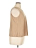 Elementz 100% Polyester Tan Sleeveless Blouse Size 1X - photo 4