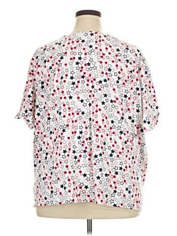 Liz & Me Short Sleeve Blouse (view 2)
