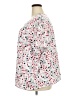 Liz & Me Stars White Short Sleeve Blouse Size 4X - photo 5