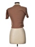 Fabletics Brown Short Sleeve Turtleneck Size L - photo 2