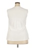 Unbranded Ivory Sleeveless Blouse Size 2X - photo 2