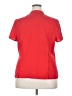 Dana Buchman 100% Polyester Red Short Sleeve Blouse Size XXL - photo 2
