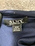 SLNY 100% Polyester Polka Dots Blue Jumpsuit Size 18 - photo 4