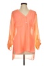 Gibson Latimer Orange 3/4 Sleeve Blouse Size L - photo 1