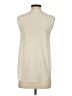 Adriano Goldschmied 100% Polyester Ivory Sleeveless Blouse Size S - photo 2