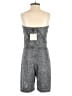 Superdown Metallic Silver Romper Size S - photo 2