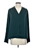 Shein 100% Polyester Teal Long Sleeve Blouse Size 4 - photo 1