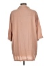 ASOS Design 100% Viscose Tan 3/4 Sleeve Button-Down Shirt Size L - photo 2