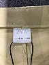 Zara 100% Polyester Metallic Gold Track Pants Size 13 - 14 - photo 3
