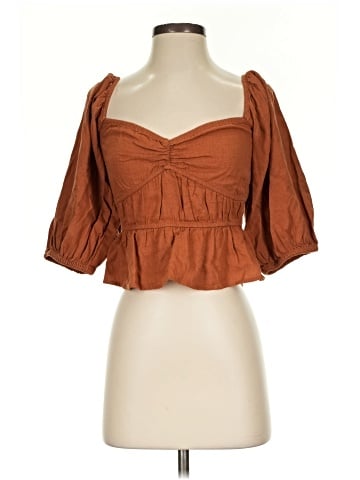 A New Day 3/4 Sleeve Blouse (view 1)
