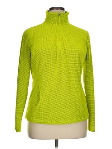 Tangerine Turtleneck Sweater (view 1)