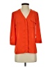 Dorothy Perkins Orange 3/4 Sleeve Blouse Size 2 - photo 1