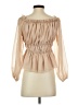 Dorose Tan 3/4 Sleeve Blouse Size S - photo 2