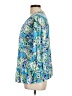 Chico's Tropical Blue Blazer Size Lg (2) - photo 5