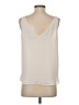 Ann Taylor LOFT Ivory Sleeveless Blouse Size S - photo 2