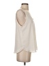 Ann Taylor LOFT Ivory Sleeveless Blouse Size S - photo 4