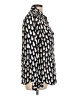 Talbots Print Black Long Sleeve Blouse Size L - photo 4