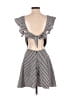 Olivaceous Houndstooth Black Cocktail Dress Size S - photo 2