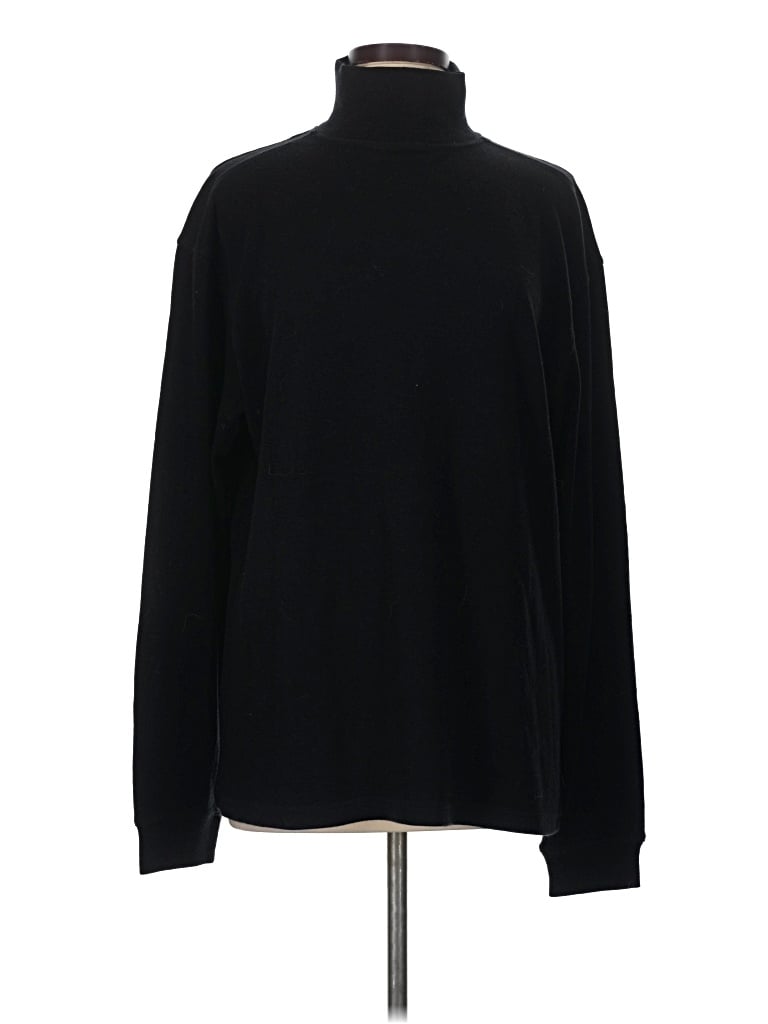 Pre-owned Pendleton Turtleneck Sweater In Black