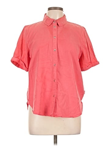 CALVIN KLEIN JEANS Short Sleeve Blouse (view 1)