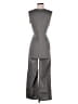 Shein 100% Polyester Solid Gray Jumpsuit Size 2 - photo 2
