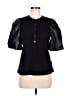 Bailey 44 Black Short Sleeve Blouse Size M - photo 1