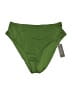 CUUP Solid Green Swimsuit Bottoms Size 4 - photo 1