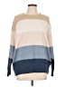 H&M L.O.G.G. Color Block Blue Pullover Sweater Size L - photo 1