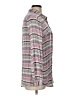 Tommy Hilfiger 100% Rayon Stripes Gray Long Sleeve Button-Down Shirt Size L - photo 4