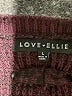 Love Ellie 100% Acrylic Burgundy Pullover Sweater Size L - photo 7