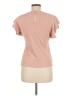 Deletta 100% Cotton Pink Short Sleeve Top Size M - photo 2