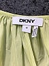 DKNY 100% Polyester Green Short Sleeve Blouse Size M - photo 7