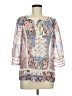 Daniel Rainn Ivory 3/4 Sleeve Blouse Size M - photo 1