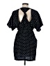 Tramp Polka Dots Black Casual Dress Size M - photo 2